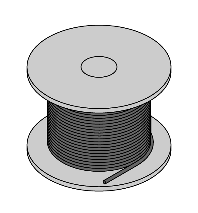 CABLE3X0.34-SH-PUR-BK-500M/TXL