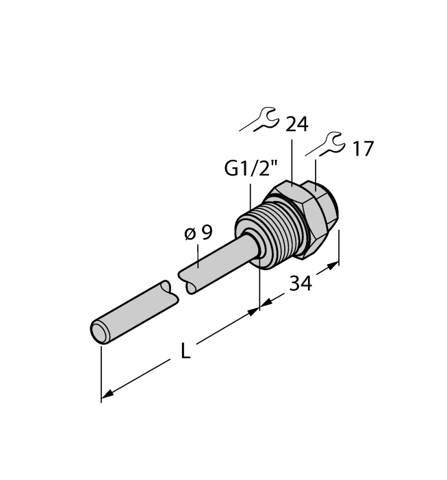 THW-6-G1/2-A4-L200