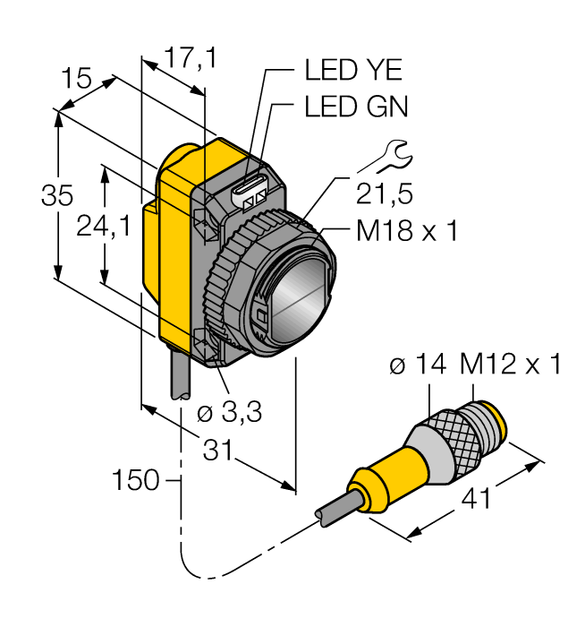 QS18VP6FF50QPMA