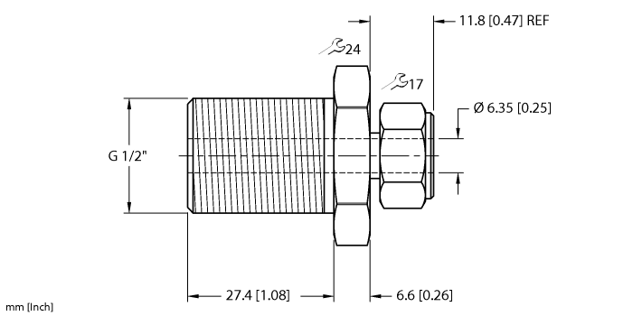 CF-M-6.35-G1/2-A4