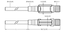 TTM150C-206A-CF-LI6-H1140-L200-50/150°C