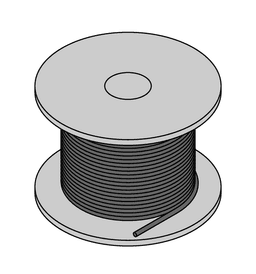 Thumbnail for CABLE3X0.34-SH-PUR-BK-500M/TXL
