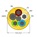 CABLE(4+1)X0.34-XX-PVC-YE-100M/TEY