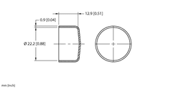 Thumbnail for DUST CAP RSM (50/PACKAGE)