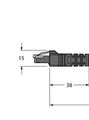 RJ45S FSSD 841-0.5M