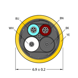 Thumbnail for CABLE-BLIDENT-2M/S2500