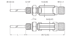 Thumbnail for TTM100C-103A-G1/8-LI6-H1140-L013