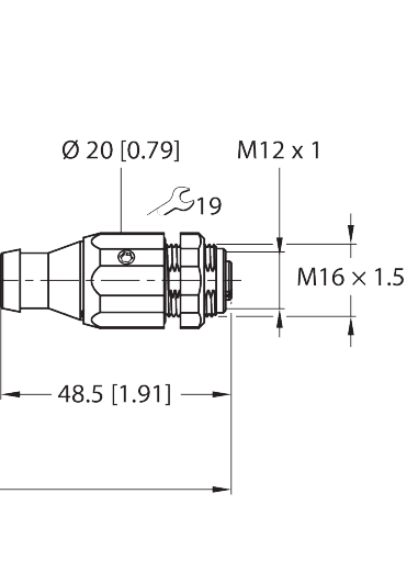 RJ45S-FKSDD-4422-0.5M