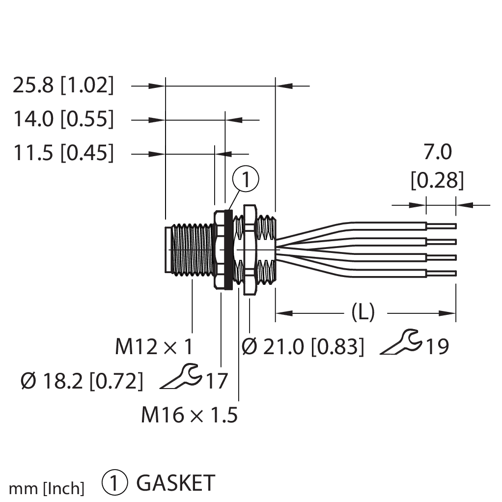 FS46PS-0.5/M16