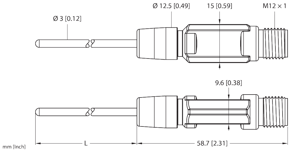 TTM150C-203A-CF-LI6-H1140-L150-50/150°C