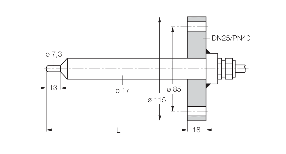 FCS-DN25HC22-NAEX/L180