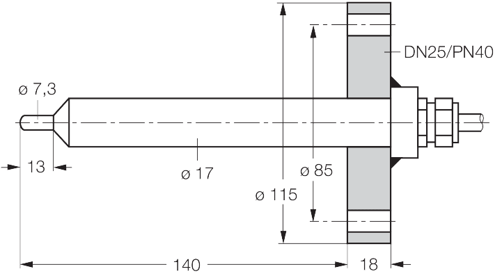 FCS-DN25HB3-NAEX0/L140